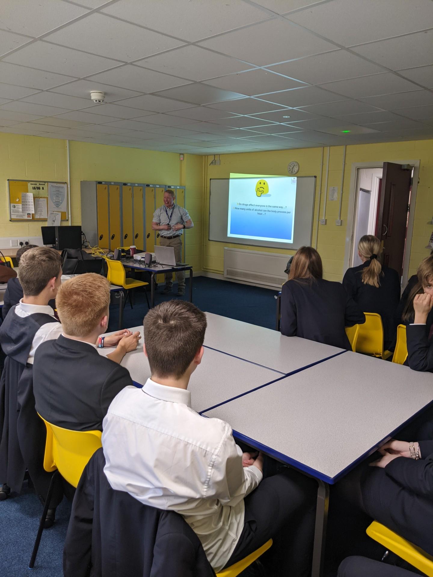 Waymark Education delivering a school session